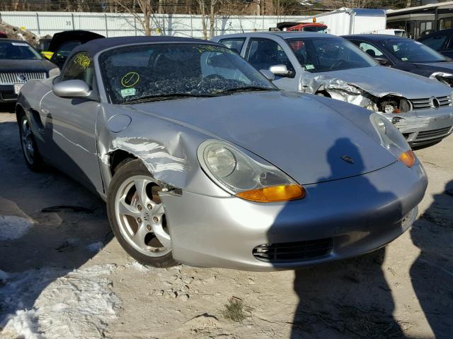 WP0CA29831U627266 - 2001 PORSCHE BOXSTER SILVER photo 1