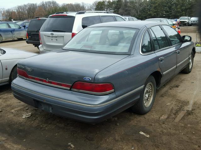 2FALP74W8PX174321 - 1993 FORD CROWN VICT GRAY photo 4