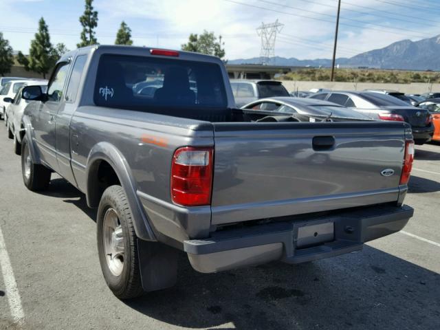 1FTYR14U74PB16952 - 2004 FORD RANGER SUP CHARCOAL photo 3