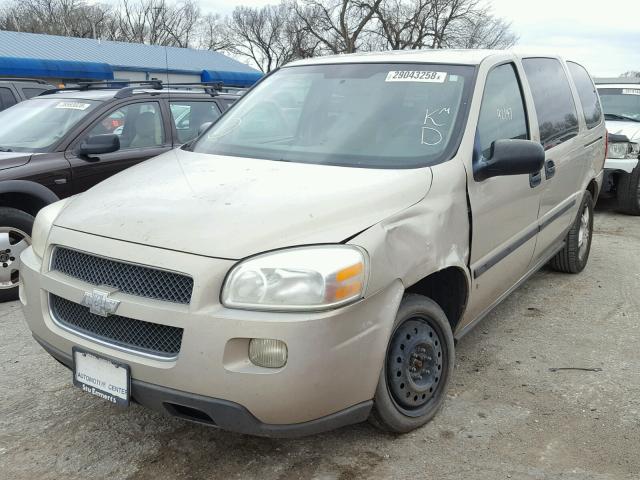 1GNDV23137D162413 - 2007 CHEVROLET UPLANDER L 棕色 照片 2