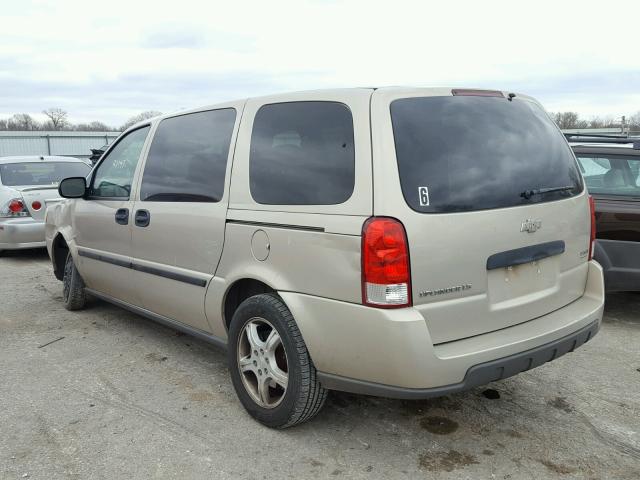 1GNDV23137D162413 - 2007 CHEVROLET UPLANDER L 棕色 照片 3