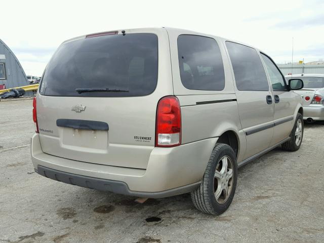 1GNDV23137D162413 - 2007 CHEVROLET UPLANDER L 棕色 照片 4