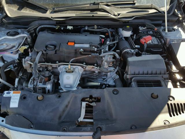 19XFC2E51GE045970 - 2016 HONDA CIVIC LX SILVER photo 7