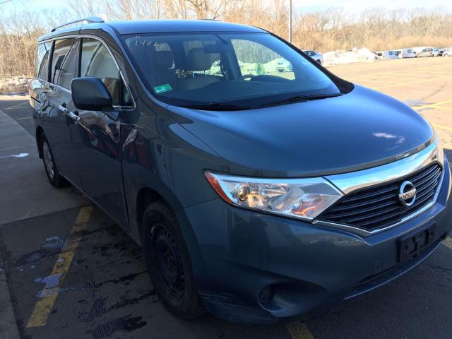 JN8AE2KP6C9041412 - 2012 NISSAN QUEST S GRAY photo 1