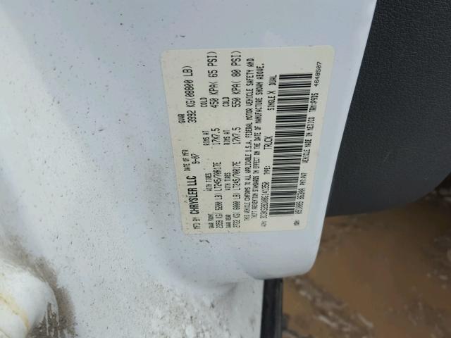 3D3KS28D08G141350 - 2008 DODGE RAM 2500 S WHITE photo 10