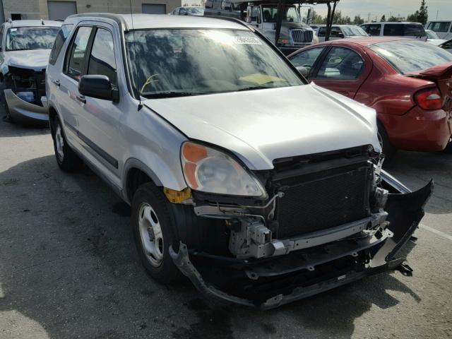 JHLRD68474C018959 - 2004 HONDA CR-V LX SILVER photo 1