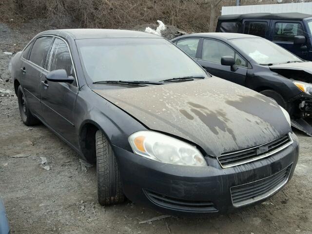 2G1WS581X69414375 - 2006 CHEVROLET IMPALA POL BLACK photo 1