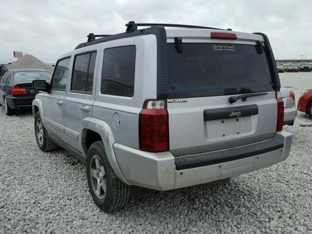 1J4RH4GK2AC157473 - 2010 JEEP COMMANDER GRAY photo 3