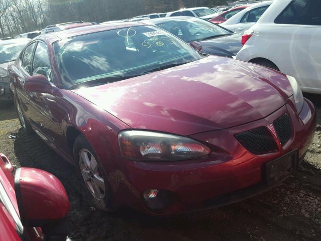 2G2WP552761131117 - 2006 PONTIAC GRAND PRIX BURGUNDY photo 1