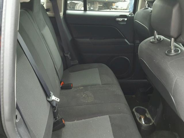 1C4NJCBA0GD705667 - 2016 JEEP COMPASS SP BLACK photo 6