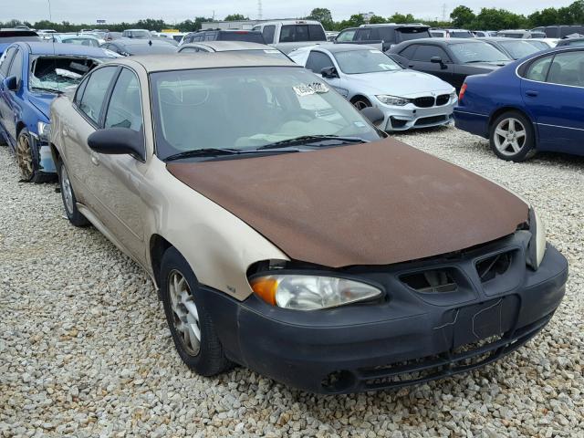 1G2NF52E94C238674 - 2004 PONTIAC GRAND AM S ოქროსფერი ფოტო 1