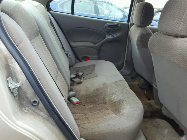 1G2NF52E94C238674 - 2004 PONTIAC GRAND AM S ოქროსფერი ფოტო 6