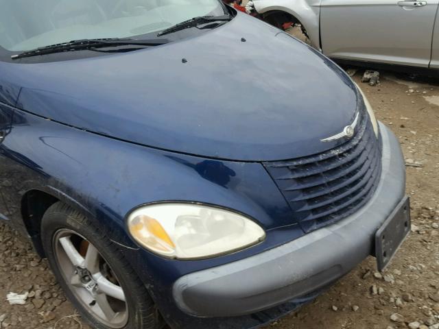 3C8FY68B82T234497 - 2002 CHRYSLER PT CRUISER BLUE photo 9