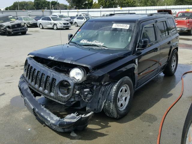 1C4NJPFA1FD170980 - 2015 JEEP PATRIOT LA BLACK photo 2