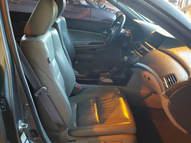 1HGCP36888A060056 - 2008 HONDA ACCORD EXL GRAY photo 5