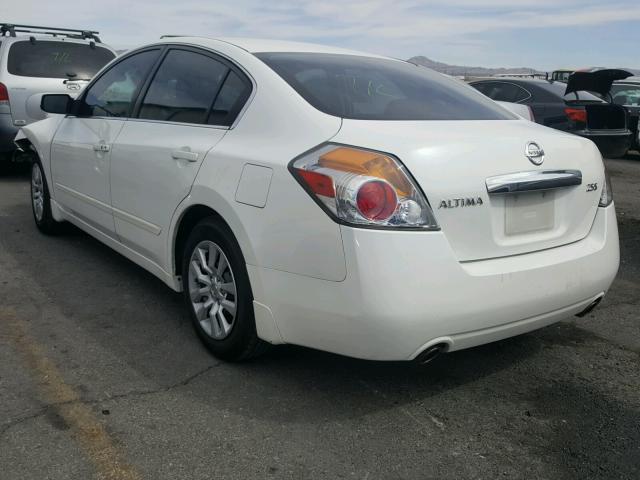 1N4AL2AP2AN477428 - 2010 NISSAN ALTIMA BAS WHITE photo 3