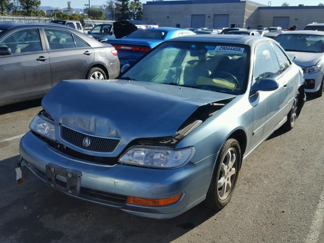 19UYA2250WL010718 - 1998 ACURA 3.0CL BLUE photo 2