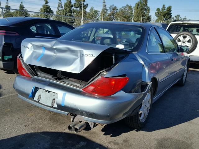 19UYA2250WL010718 - 1998 ACURA 3.0CL Կապույտ լուսանկար 4