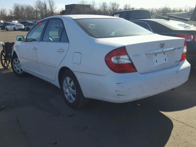 4T1BE32K73U227950 - 2003 TOYOTA CAMRY LE WHITE photo 3