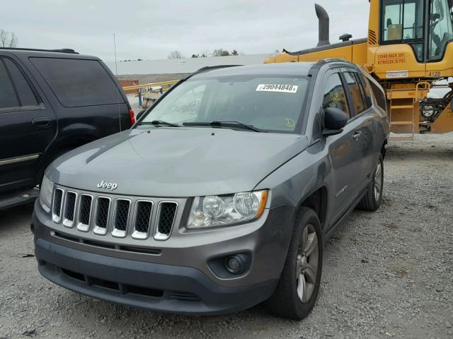 1J4NT1FB7BD284356 - 2011 JEEP COMPASS SP SILVER photo 2