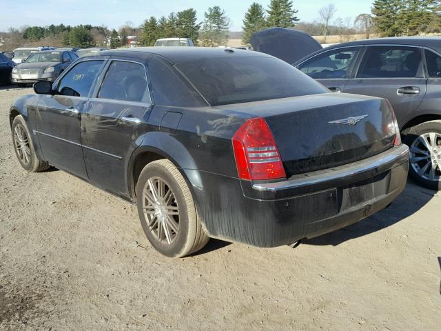 2C3KA63H37H667861 - 2007 CHRYSLER 300C BLACK photo 3