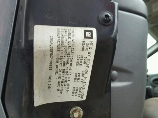 1G8AJ55F56Z190002 - 2006 SATURN ION LEVEL 石墨色 照片 10