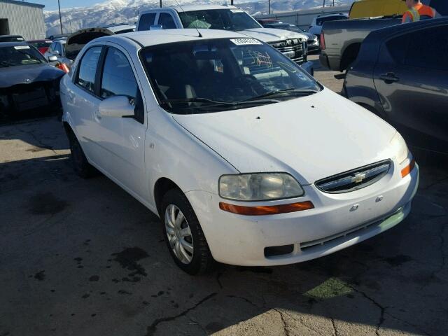 KL1TD56676B546759 - 2006 CHEVROLET AVEO BASE Ağ foto 1