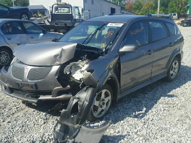 5Y2SM65816Z424368 - 2006 PONTIAC VIBE GRAY photo 2