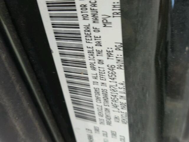 1J4FA54107L145646 - 2007 JEEP WRANGLER S 绿色 照片 10