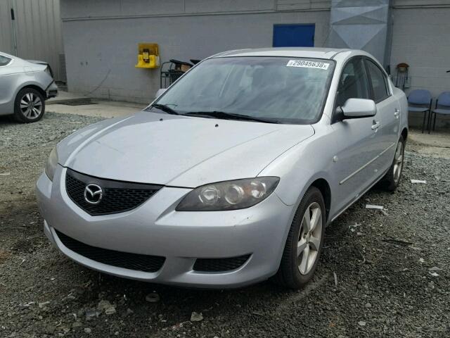 JM1BK32FX41213060 - 2004 MAZDA 3 I SILVER photo 2