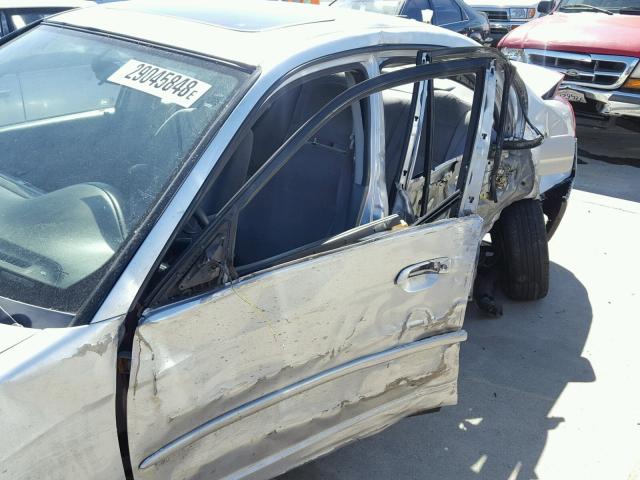 2HGES26781H506058 - 2001 HONDA CIVIC EX SILVER photo 9