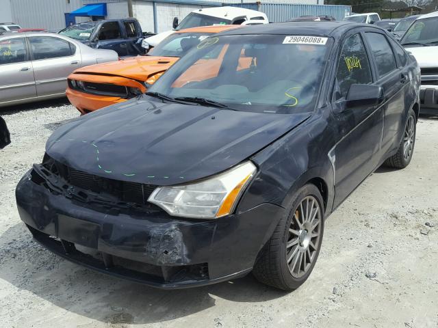 1FAHP3GN0AW236623 - 2010 FORD FOCUS SES BLACK photo 2