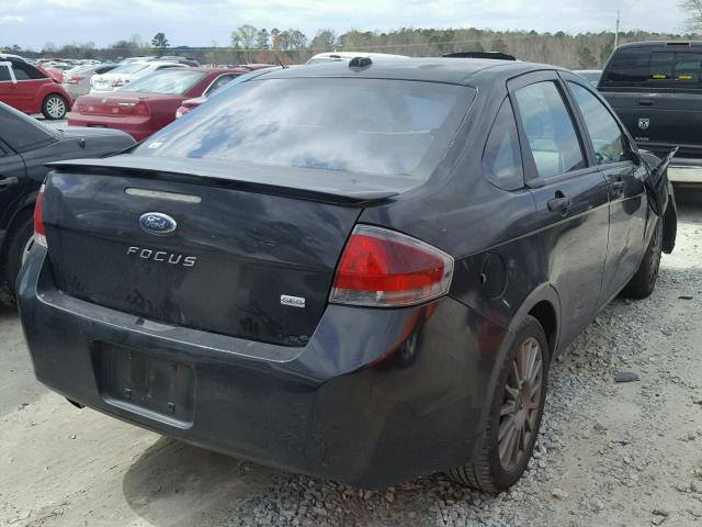 1FAHP3GN0AW236623 - 2010 FORD FOCUS SES BLACK photo 4