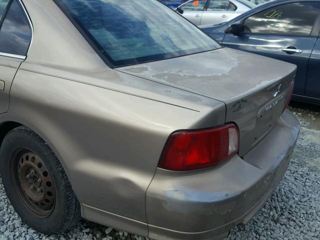 4A3AA46G23E053140 - 2003 MITSUBISHI GALANT ES GOLD photo 10