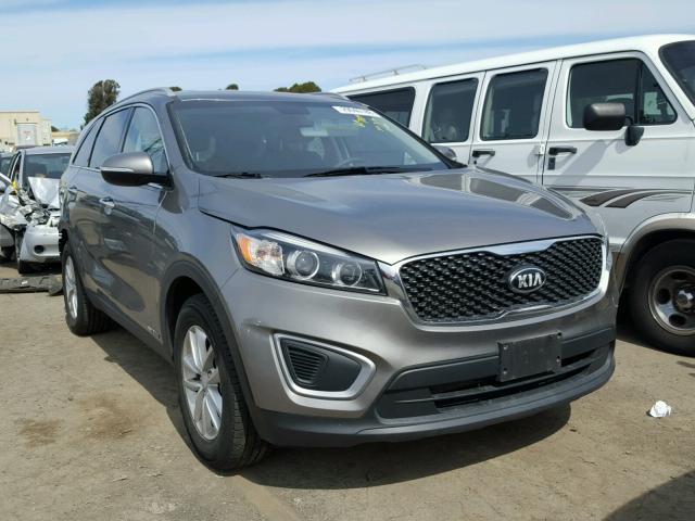 5XYPGDA51GG138226 - 2016 KIA SORENTO LX CHARCOAL photo 1