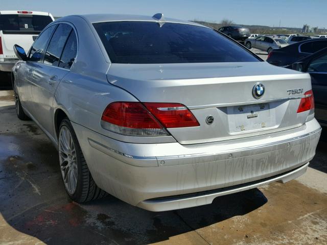WBAHL83556DT06027 - 2006 BMW 750 I SILVER photo 3