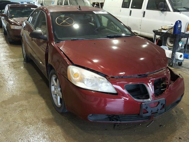 1G2ZH57NX94196568 - 2009 PONTIAC G6 GT MAROON photo 1