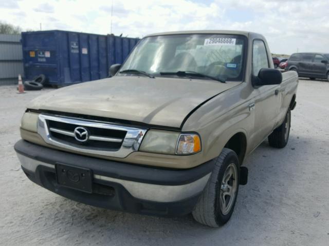 4F4YR12U91TM15078 - 2001 MAZDA B3000 TAN photo 2