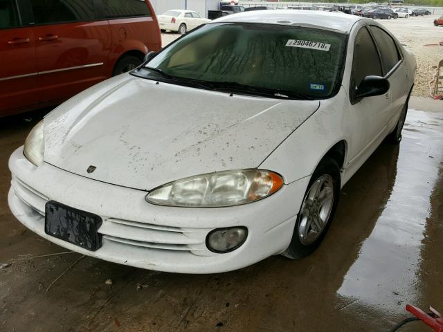 2B3HD56G54H608477 - 2004 DODGE INTREPID E WHITE photo 2