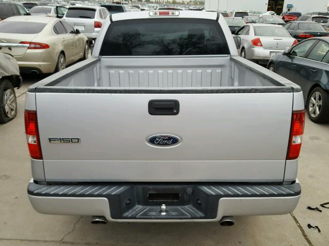 1FTRF12W64NC67200 - 2004 FORD F150 SILVER photo 6