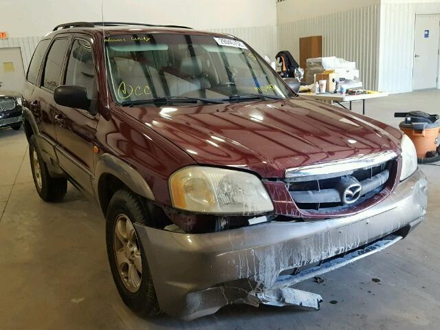 4F2CZ06104KM10942 - 2004 MAZDA TRIBUTE ES 栗色 照片 1