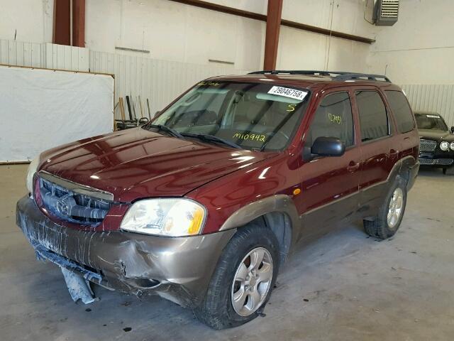 4F2CZ06104KM10942 - 2004 MAZDA TRIBUTE ES 栗色 照片 2