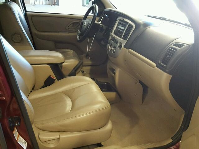 4F2CZ06104KM10942 - 2004 MAZDA TRIBUTE ES 栗色 照片 5