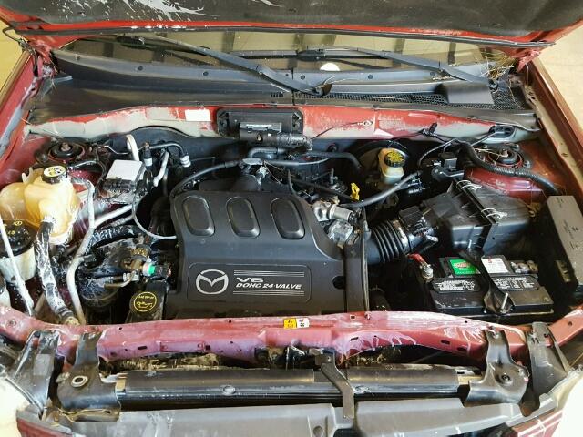 4F2CZ06104KM10942 - 2004 MAZDA TRIBUTE ES 栗色 照片 7