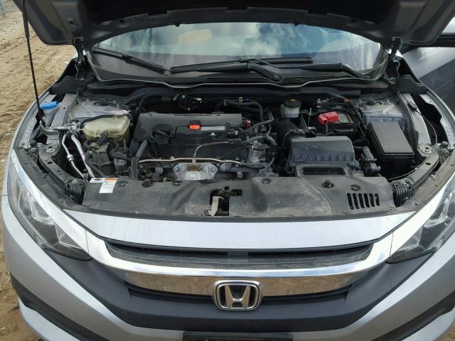 19XFC2F57GE036835 - 2016 HONDA CIVIC LX SILVER photo 7