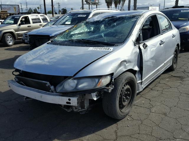 19XFA1F37BE022652 - 2011 HONDA CIVIC VP SILVER photo 2