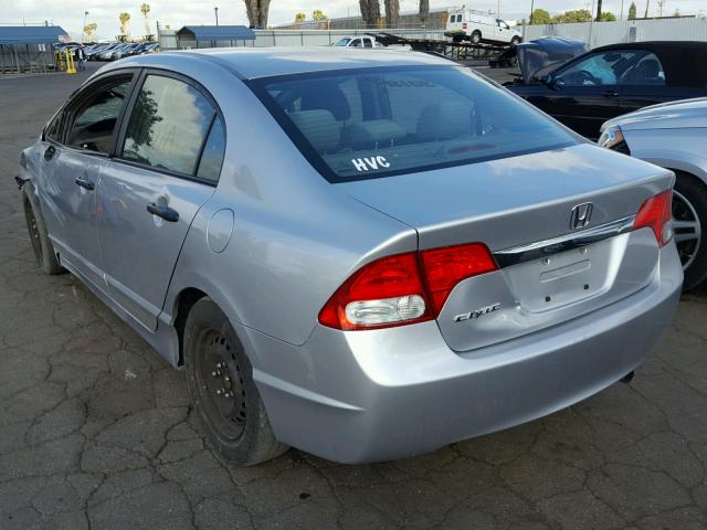 19XFA1F37BE022652 - 2011 HONDA CIVIC VP SILVER photo 3