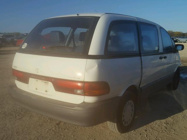 JT3AC11R9P1101299 - 1993 TOYOTA PREVIA DX WHITE photo 4