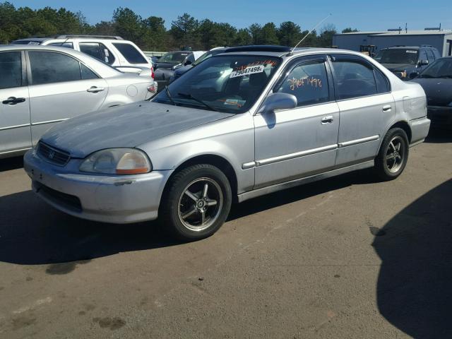 2HGEJ8647WH519497 - 1998 HONDA CIVIC EX GRAY photo 2