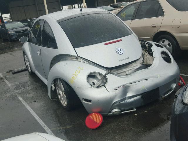 3VWFE21C63M432199 - 2003 VOLKSWAGEN NEW BEETLE 银色 照片 3